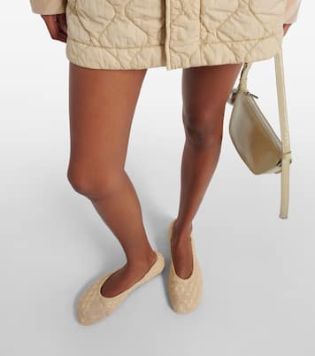 Ballerines EKD en cuir matelassé | Burberry