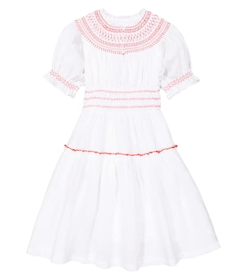 Evelina embroidered cotton dress | C'era Una Volta