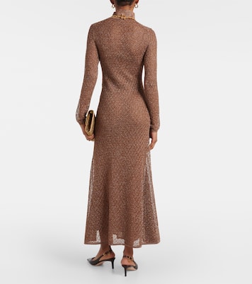 Open-knit Lurex® maxi dress | Tom Ford