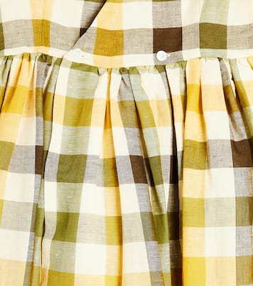 Kleid Alise aus Leinen und Baumwolle | Bonpoint