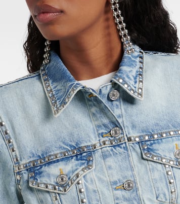 Studded denim jacket | 7 For All Mankind