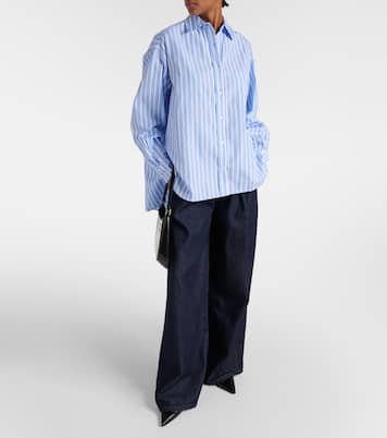 Jeans Nolan a gamba larga e vita alta | The Frankie Shop