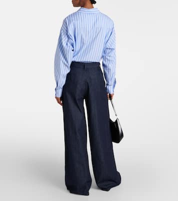 Jeans Nolan a gamba larga e vita alta | The Frankie Shop