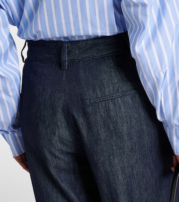 Jeans Nolan a gamba larga e vita alta | The Frankie Shop