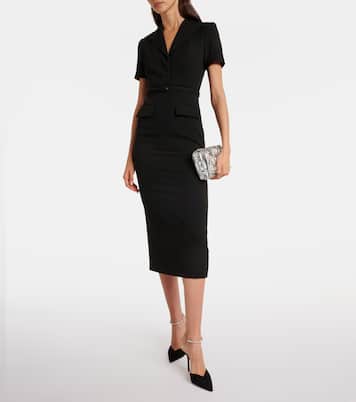 Midikleid aus Cady | Roland Mouret