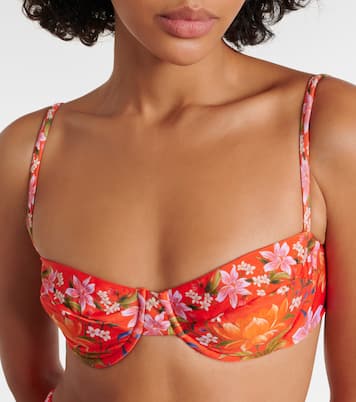 Top bikini con stampa | Farm Rio