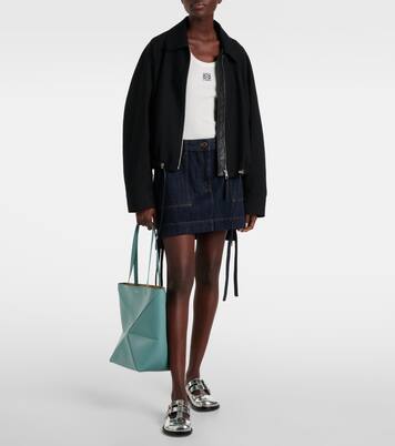 Ballerine Mary Jane Campo in pelle metallizzata | Loewe