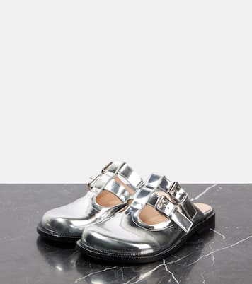 Ballerine Mary Jane Campo in pelle metallizzata | Loewe