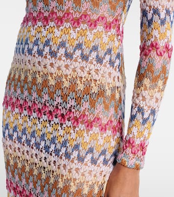 Abito lungo in crochet con lamé | Missoni