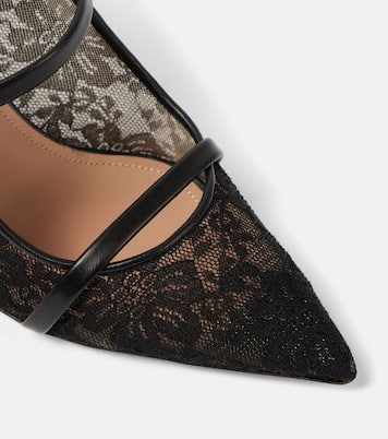 Mules Maureen 85 mit Spitze und Leder | Malone Souliers