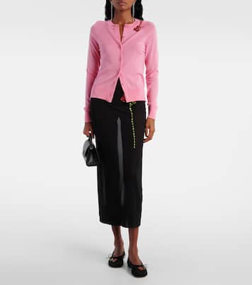 Verzierter Bleistiftrock aus Mesh | Simone Rocha