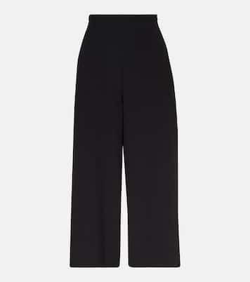 Pat high-rise crêpe culottes | Fforme