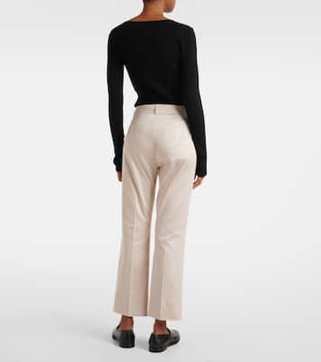 Weite Hose Felice aus einem Baumwollgemisch | 'S Max Mara