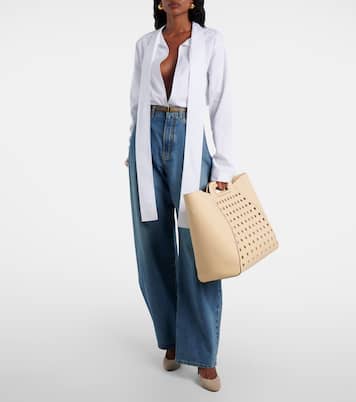L' Airess GM leather tote bag | Delvaux
