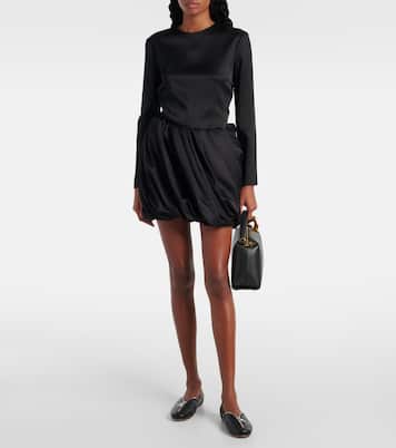 Mini-jupe en satin | JW Anderson