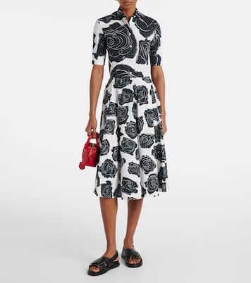 Camicia in popeline di cotone con stampa | Marni