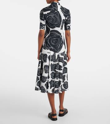 Camicia in popeline di cotone con stampa | Marni