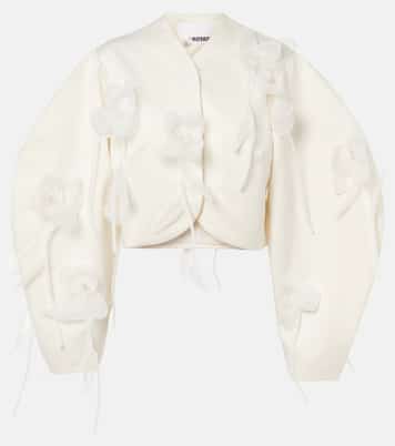 Veste de mariée à fleurs | Rotate