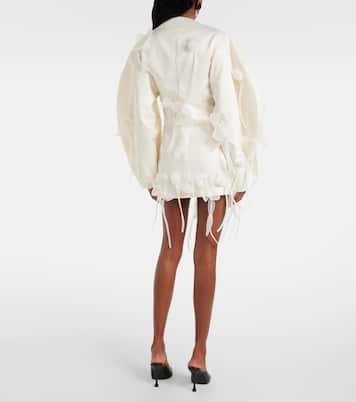 Veste de mariée à fleurs | Rotate