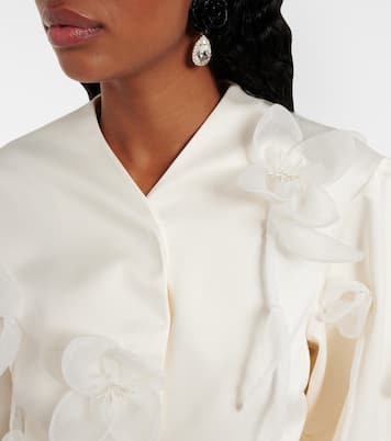 Veste de mariée à fleurs | Rotate