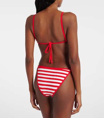 Slip bikini Bare Minimum a righe  | Jade Swim