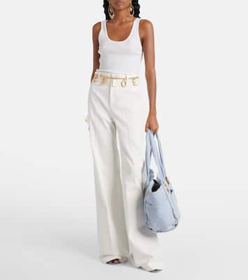 Top en coton à logo | Chloé