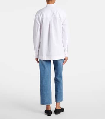 Double G cotton poplin shirt | Gucci