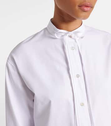 Double G cotton poplin shirt | Gucci
