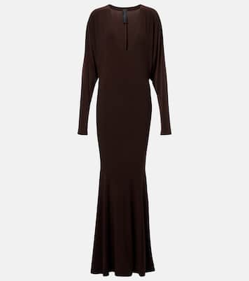 Draped jersey gown | Norma Kamali