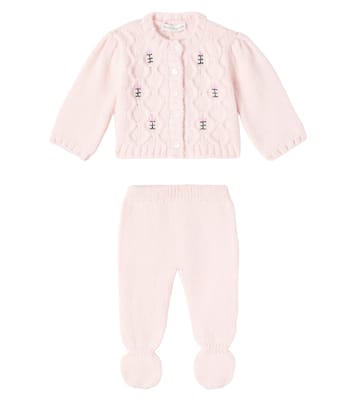 Bébé – Ensemble cardigan et pantalon Rosine | Bebe Organic