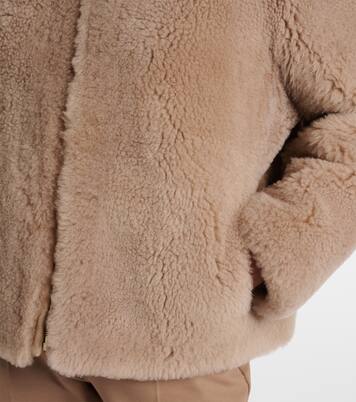 Giacca Sole in shearling con cappuccio | 'S Max Mara