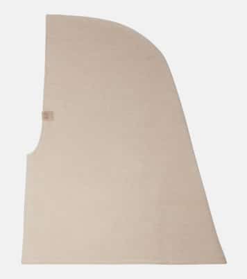 Knitted wool and cashmere hood | Brunello Cucinelli