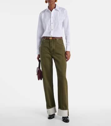 Knot cotton poplin shirt | Bottega Veneta