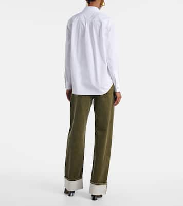 Knot cotton poplin shirt | Bottega Veneta