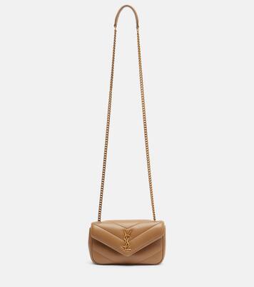 Sac à bandoulière Lou Lou Mini en cuir | Saint Laurent