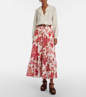 Paisley cotton maxi skirt | Etro