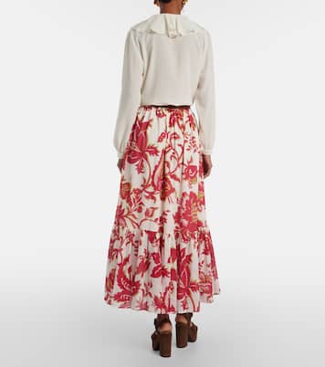 Paisley cotton maxi skirt | Etro
