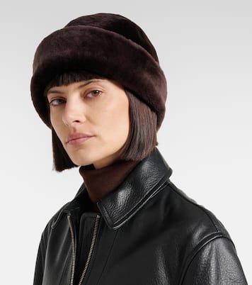 Blokes shearling hat | Nour Hammour