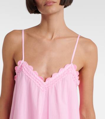 Cotton poplin midi dress | Juliet Dunn