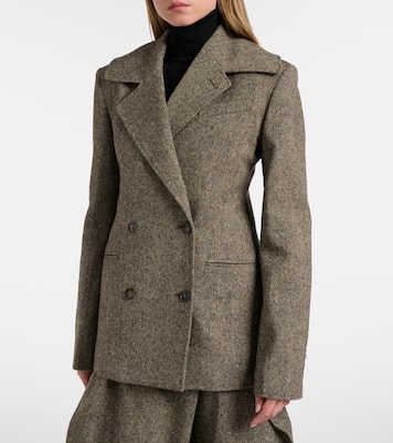 Chaqueta cruzada de lana | JW Anderson