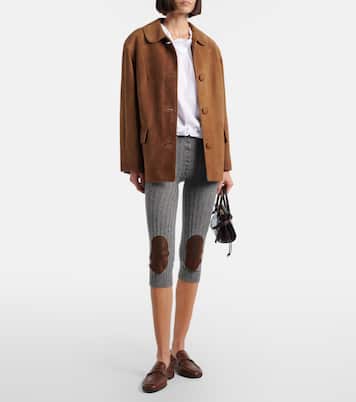 Wool and cashmere capri pants | Prada