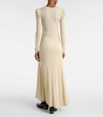 Vestido midi Nejma fruncido | Isabel Marant