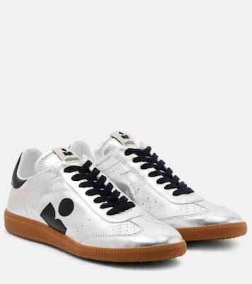 Kaycee metallic leather sneakers | Isabel Marant
