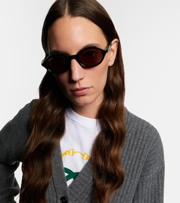 Occhiali da sole ovali Signoria | Gucci