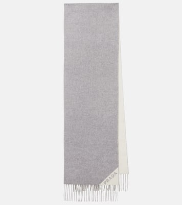 Logo cashmere scarf | Prada