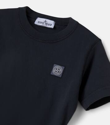 Compass cotton jersey T-shirt | Stone Island Junior