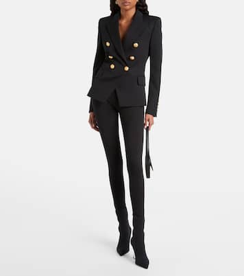 بوت للكاحل محبوك | Balmain