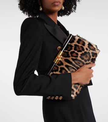 Marlene Large calf hair shoulder bag | Dolce&Gabbana