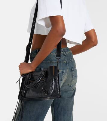 Le City Mini leather tote bag | Balenciaga