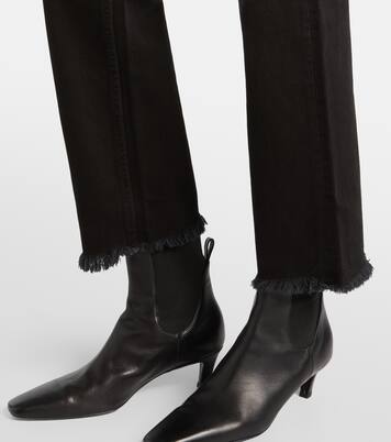 Jeans rectos con efecto desgastado | Toteme